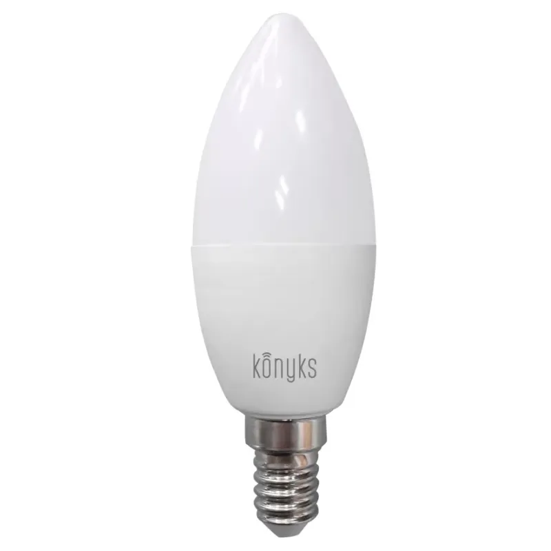 KONYKS ANTALYA E14-Lot 2 Ampoules E14 WiFi Bth RGB Blanc réglable 5W - MAY PLAY-TECH Mayotte