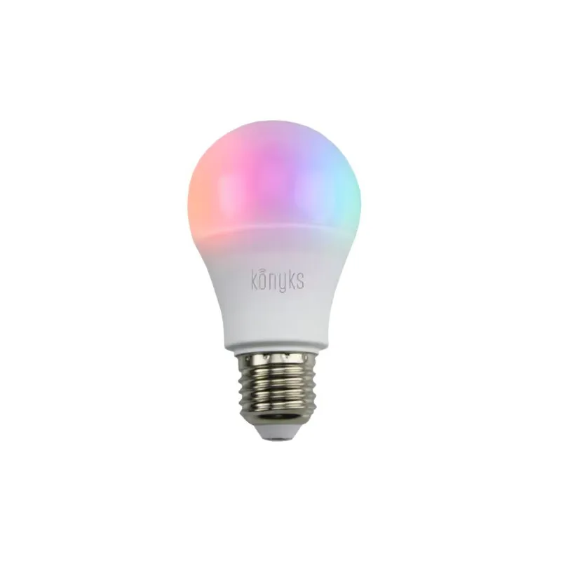 KONYKS ANTALYA COLOR E27-Ampoule E27 Wi-Fi + Bth, 11W, RGB+CCT - MAY PLAY-TECH Mayotte