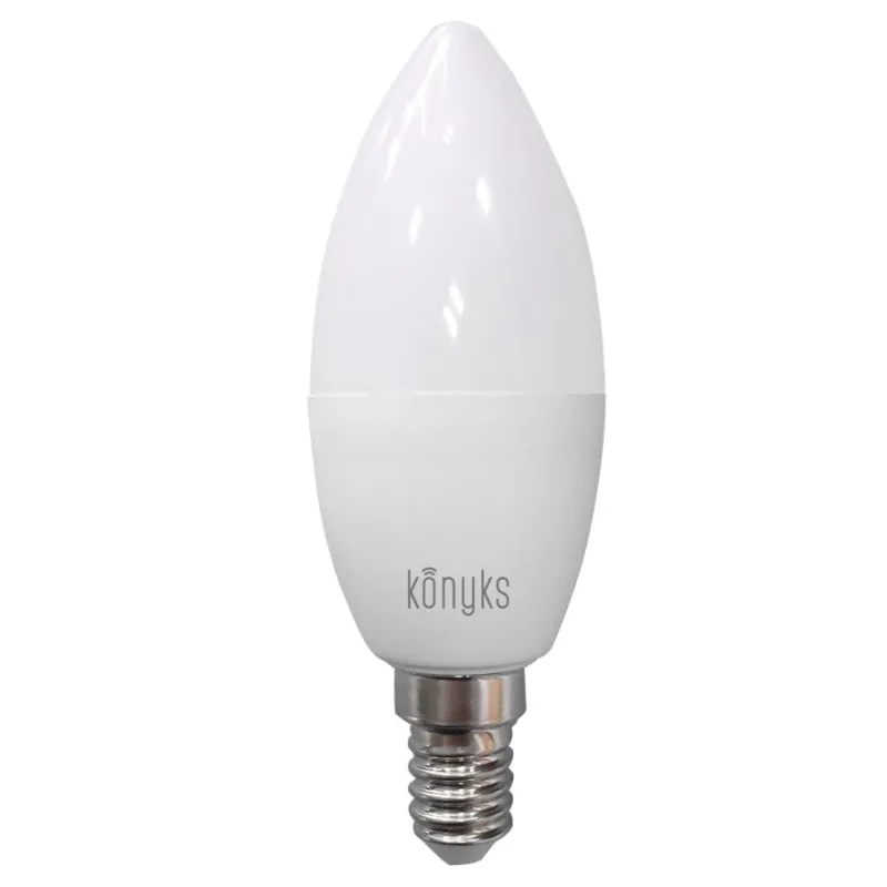 KONYKS ANTALYA E14-Lot 2 Ampoules E14 WiFi Bth RGB Blanc réglable 5W - MAY PLAY-TECH Mayotte