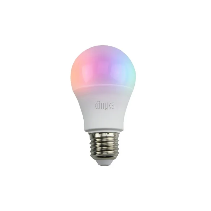 KONYKS ANTALYA COLOR E27-Ampoule E27 Wi-Fi + Bth, 11W, RGB+CCT - MAY PLAY-TECH Mayotte