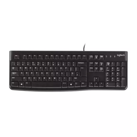 Clavier filaire Logitech K120 pour entreprise (FR) – Clavier USB AZERTY – Mamoudzou