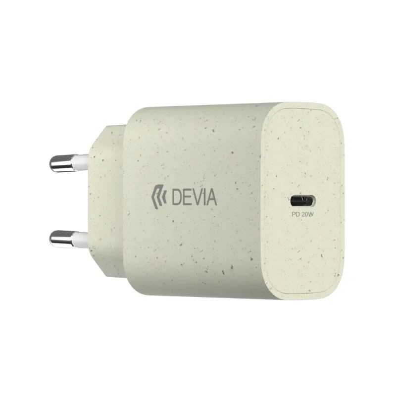 DEVIA Environment-friendly Plant Straw Charger Set(20PCS) - MAY PLAY-TECH Mayotte