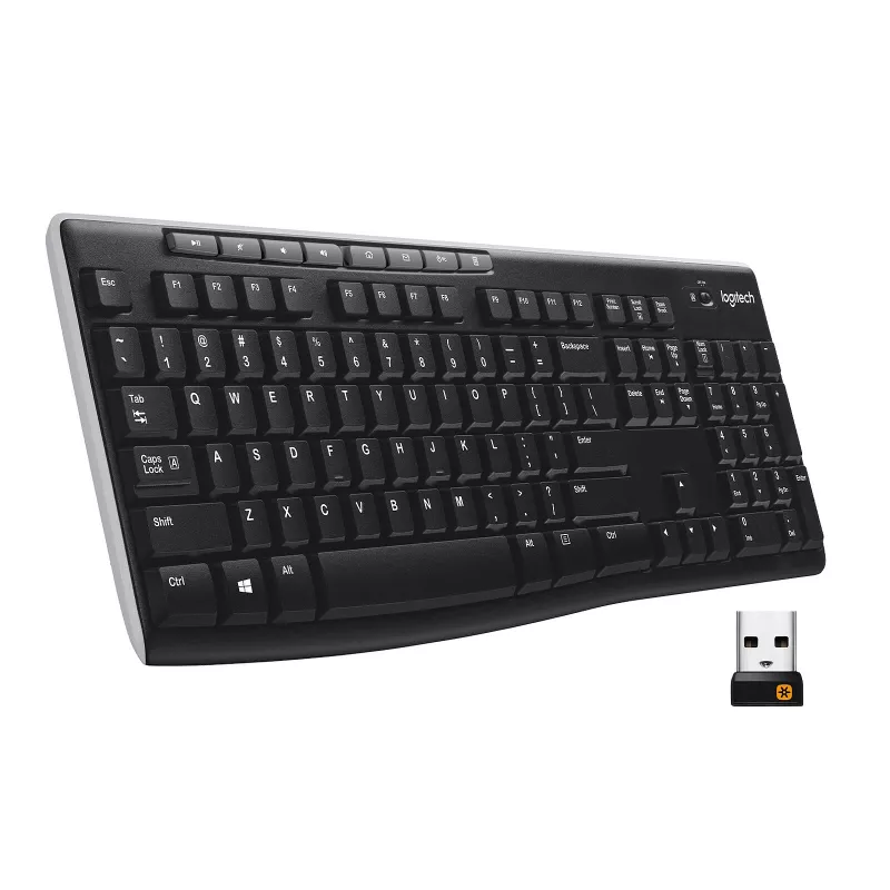 Logitech Wireless Keyboard K270 (920-003748) - MAY PLAY-TECH Mayotte