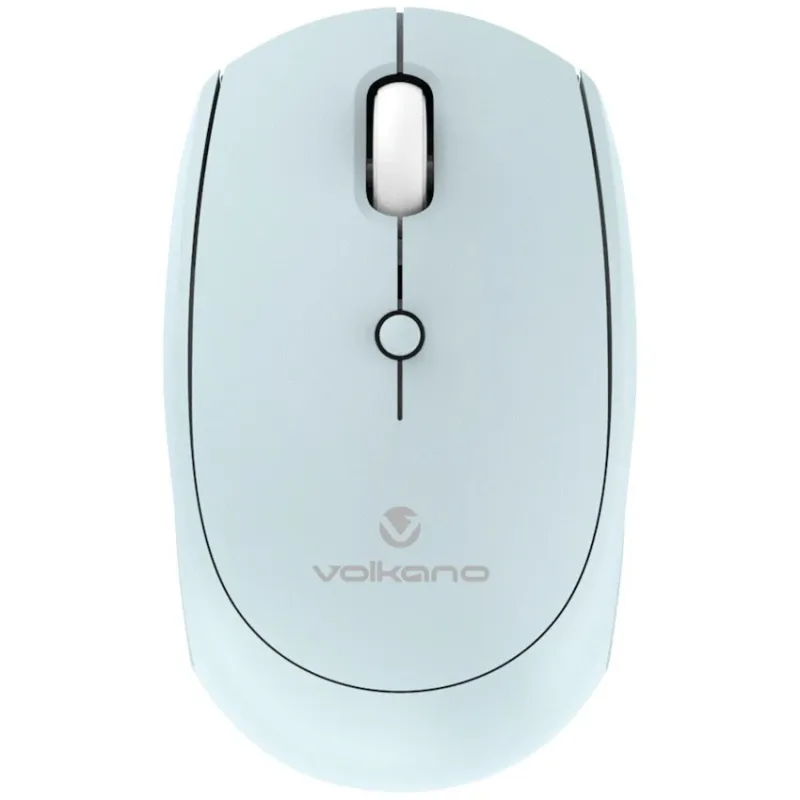 VOLKANO VK-20197-BL SOURIS SS FIL 2.4 Ghz SÉRIE TALC-bleu - MAY PLAY-TECH Mayotte
