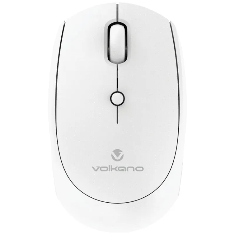 VOLKANO VK-20197-WT SOURIS SS FIL 2.4 Ghz SÉRIE TALC-BLANC - MAY PLAY-TECH Mayotte