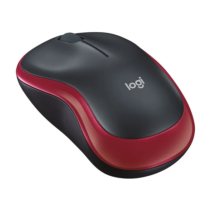 Logitech M185 - Souris sans fil - Red - MAY PLAY-TECH Mayotte