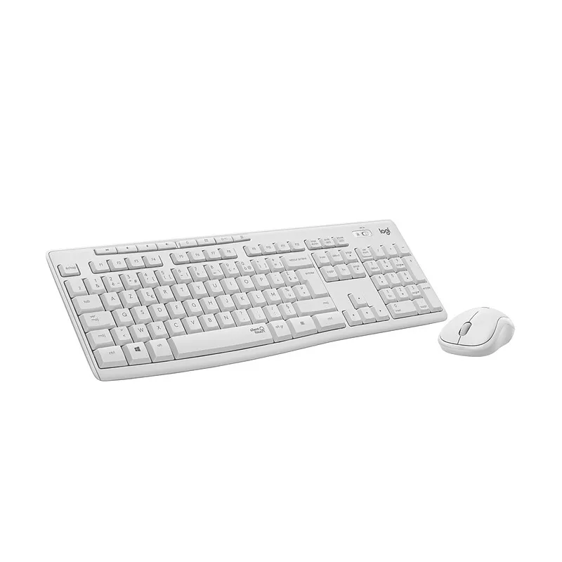 LOGITECH MK295 Silent Wireless Combo - OFF WHITE - FRA - CENTRAL - MAY PLAY-TECH Mayotte