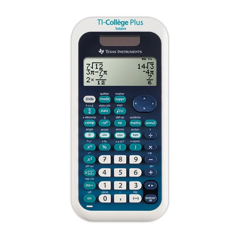 TI-Collège Plus Solar - MAY PLAY-TECH Mayotte