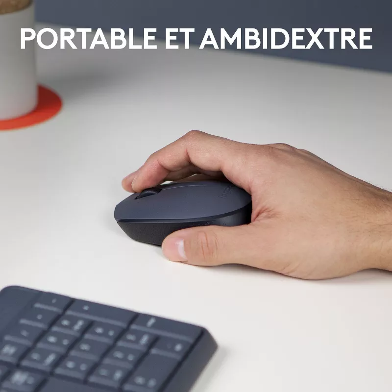 Souris sans fil Logitech M170 – Souris USB 1000 dpi – Mamoudzou