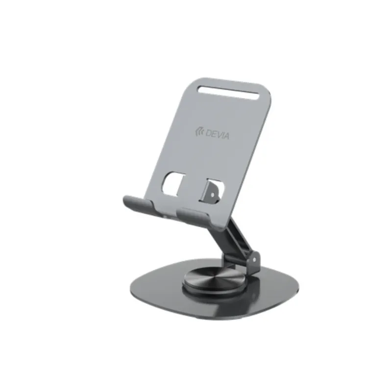 DEVIA Kintone Series 360°Rotation Foldable Metal Phone Stand - MAY PLAY-TECH Mayotte