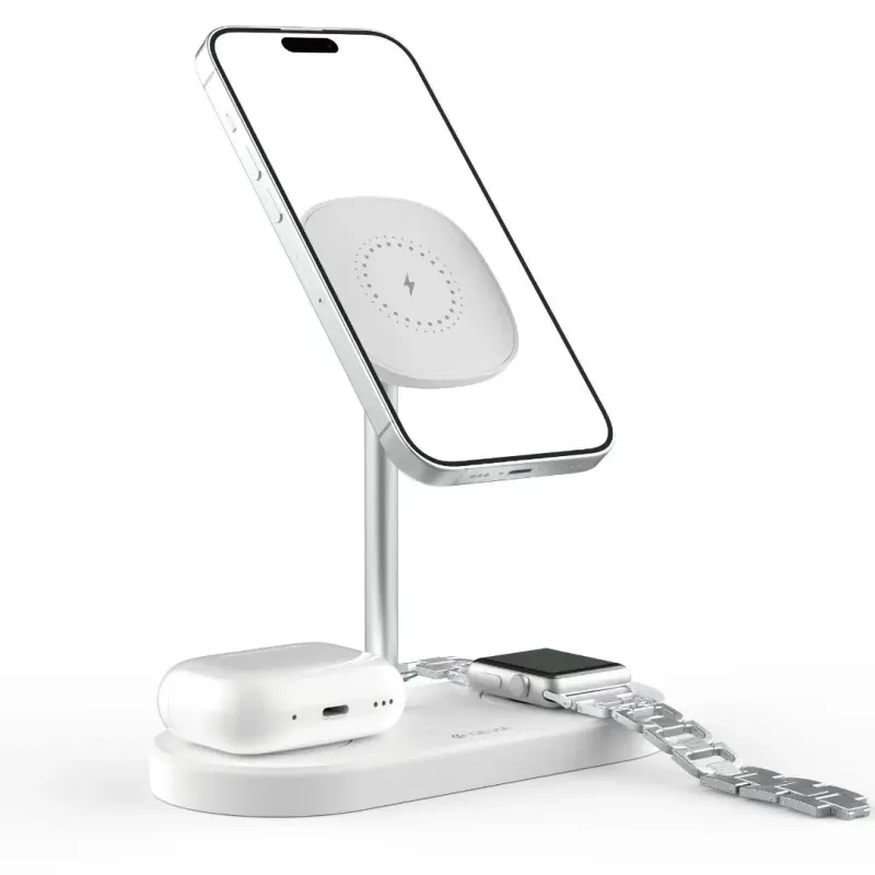 DEVIA Smart Series 3 In 1 Bracket Wireless Charger - MAY PLAY-TECH Mayotte