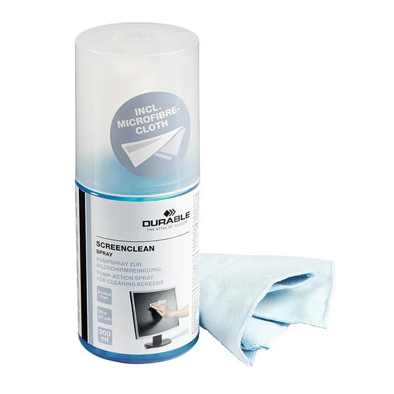 D2-KIT DE NETTOYAGE 1SPRAY 200ml+1 Chiffonette en microfibre - MAY PLAY-TECH Mayotte