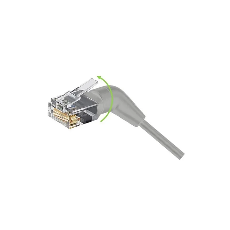 CABLE RESEAU RJ45 CAT.6 * 5M GRIS [842500] - MAY PLAY-TECH Mayotte