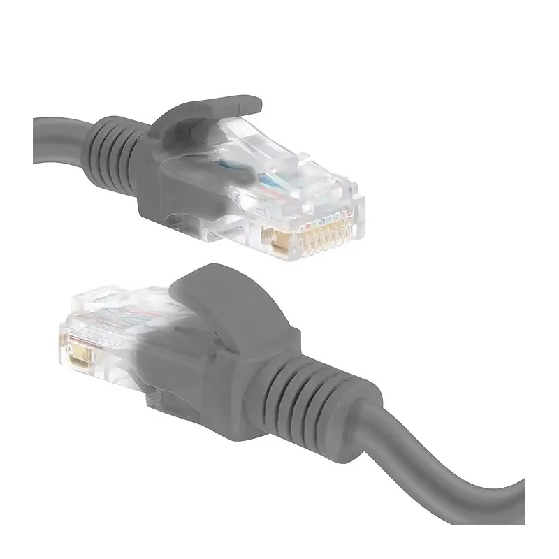 CABLE RESEAU RJ45 FTP CAT.6 Blindé * 5M GRIS [842500] - MAY PLAY-TECH Mayotte