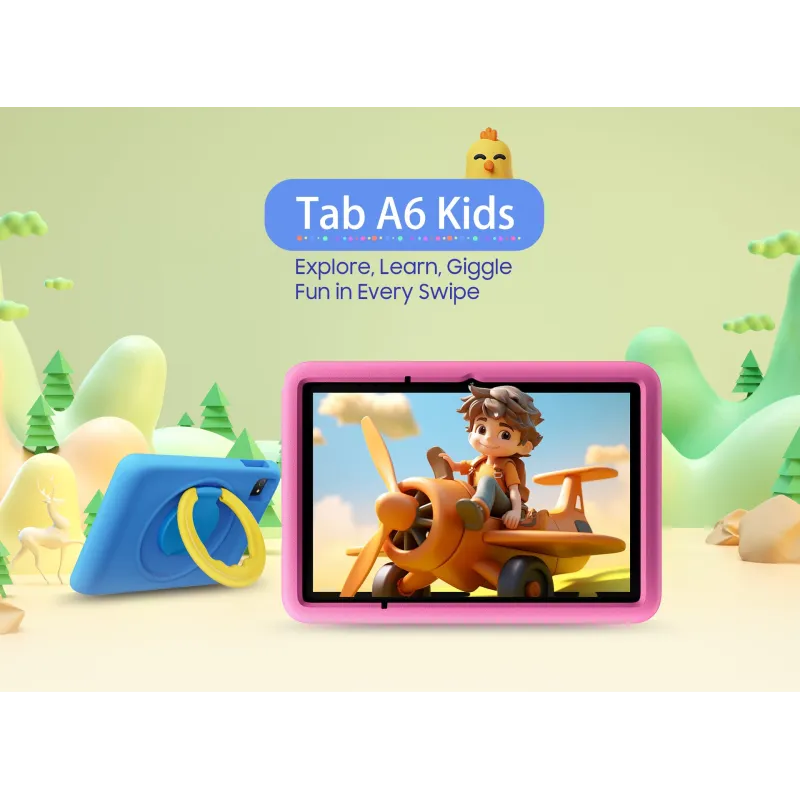 Tablette BLACKVIEW Tab A6 Kids 10,1'' 4/128Go WiFi6 5100mAh * Pink - MAY PLAY-TECH Mayotte