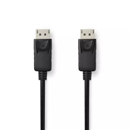 Cordon DisplayPort 1.2 mâle/mâle (1.5 mètres) – Câble vidéo haute définition pour PC et moniteur – Mamoudzou
