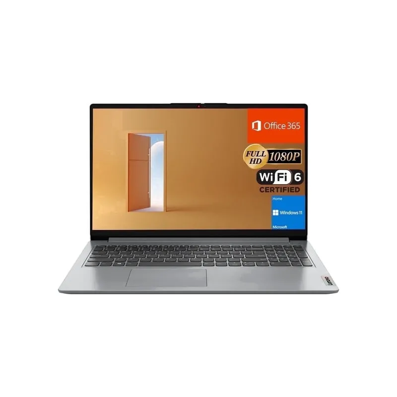 LENOVO IdeaPad 1 15IGL7 15,6 HD N4020 8/256Go NVMe WiFi6 W11 • Gris - MAY PLAY-TECH Mayotte