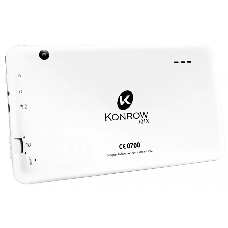 Tablette tactile KONROW K-TAB 701x 7" Blanc - MAY PLAY-TECH Mayotte