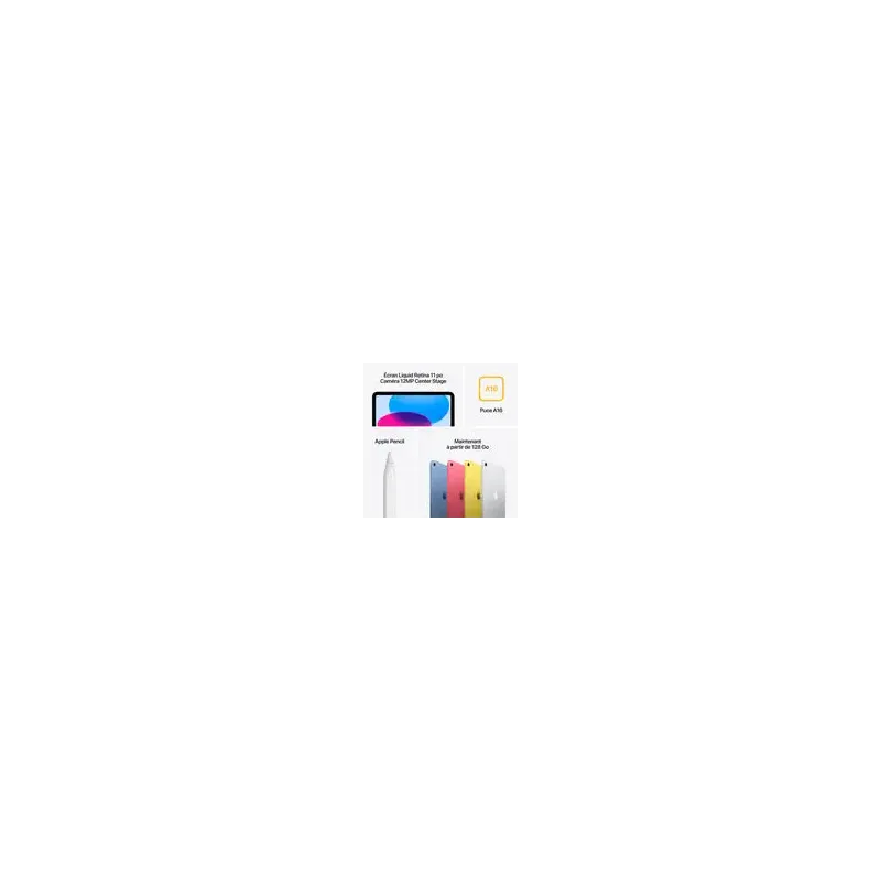 NEW Tablette Apple iPad A16 Wi-Fi 128 Go - 11" - Bleu (EUR) - MAY PLAY-TECH Mayotte