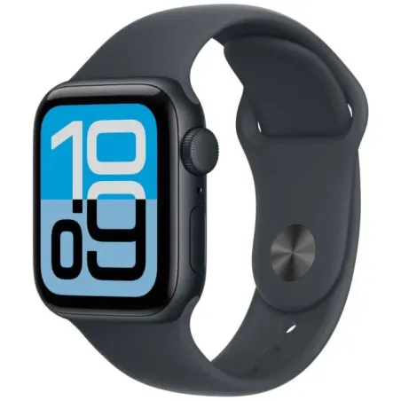 Apple Watch SE 3 (GPS) 40MM aluminium minuit - bande sport M/L (EUR) (APP_MEHC4ZR/A)