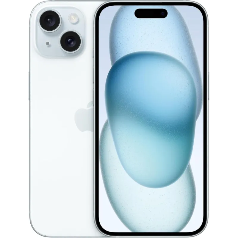 iPhone 15 128Go bleu reconditionné (A+) garanti 1 an hors Batterie - MAY PLAY-TECH Mayotte