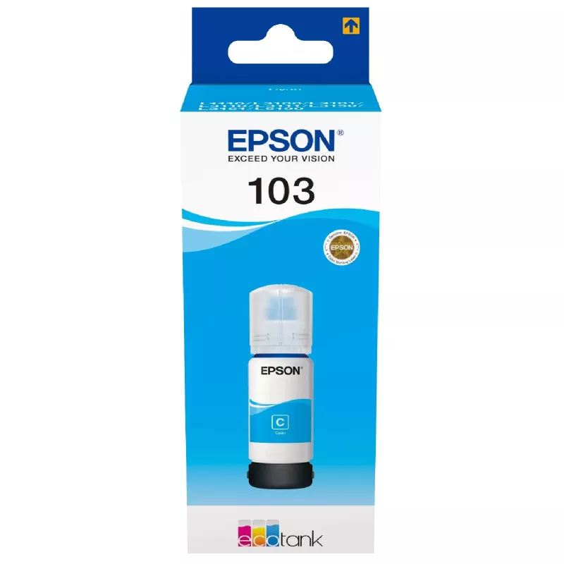Bouteille d’encre Epson 103 Cyan – 7 500 pages | Mamoudzou, Mayotte