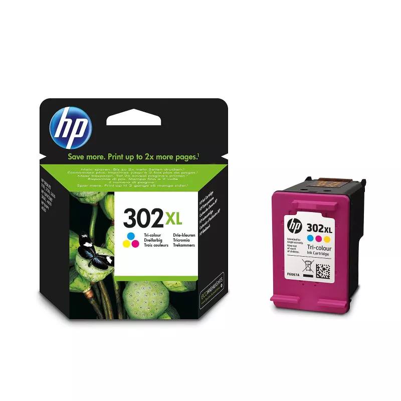 Cartouche HP 302XL Tricolore – 330 pages | Mamoudzou, Mayotte