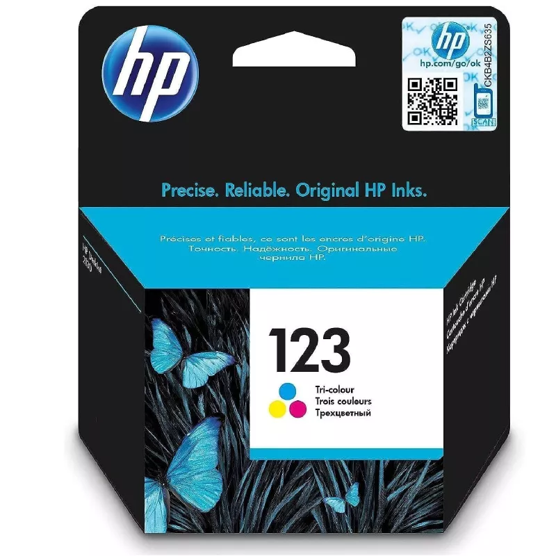 Cartouche HP 123 Tricolore – 100 pages | Mamoudzou, Mayotte