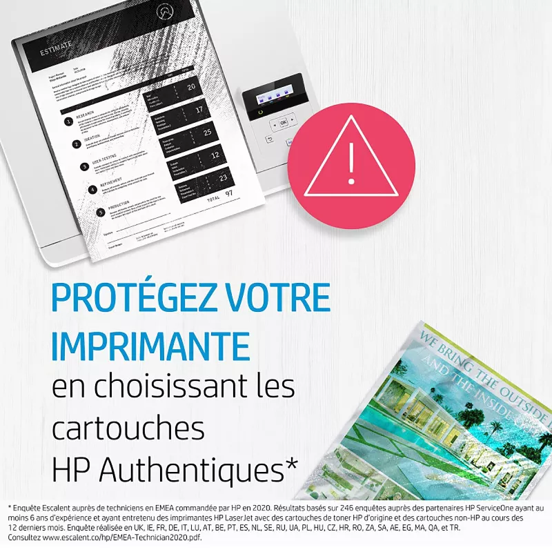 Cartouche HP 136A Noire (W1360A) – 1 150 pages | Mamoudzou, Mayotte