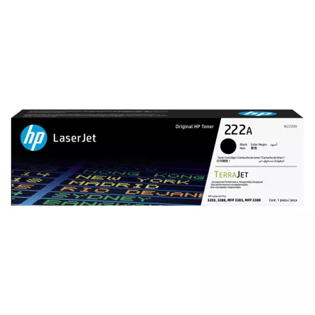 Cartouche HP 222A Noire (W2220A) – 1 300 pages | Mamoudzou, Mayotte