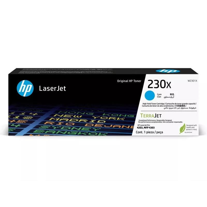 Cartouche HP 230X Cyan (W2301X) – 5 500 pages | Mamoudzou, Mayotte