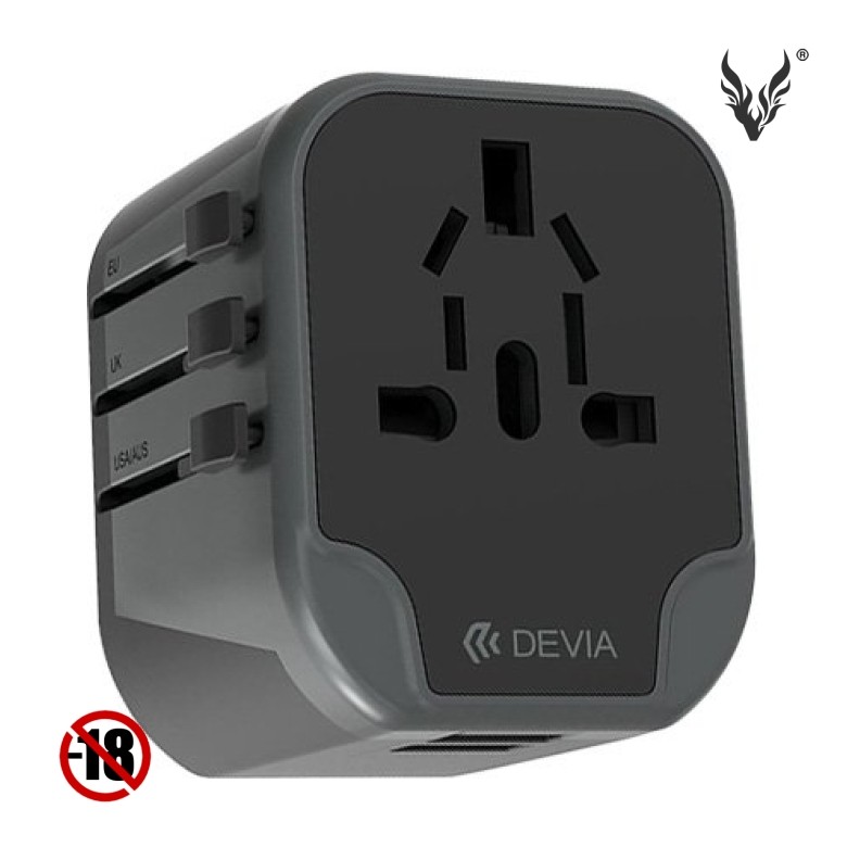 DEVIA Chargeur Voyage Mini à Mayotte